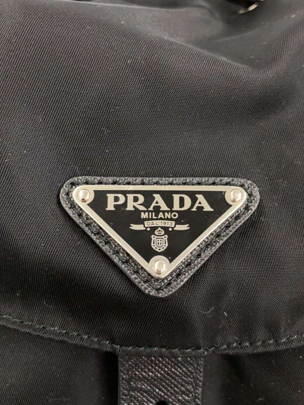 Prada Triangle Backpack Black - Picture 5 of 8